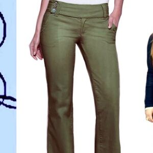 Blue Jean Flared Pants